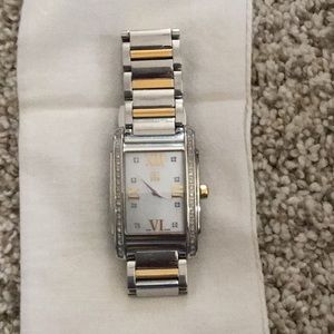 Two toned ESQ Swiss watch